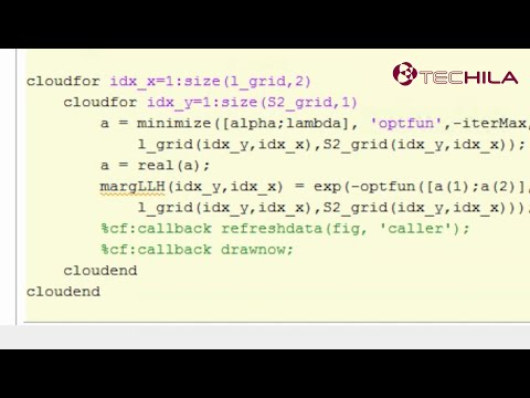 Real-time processing of MATLAB distributed computing results