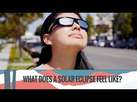 What Does a Solar Eclipse Feel Like?