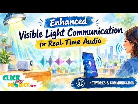 Enhanced Visible Light Communication for Real-Time Audio | ClickMyProject