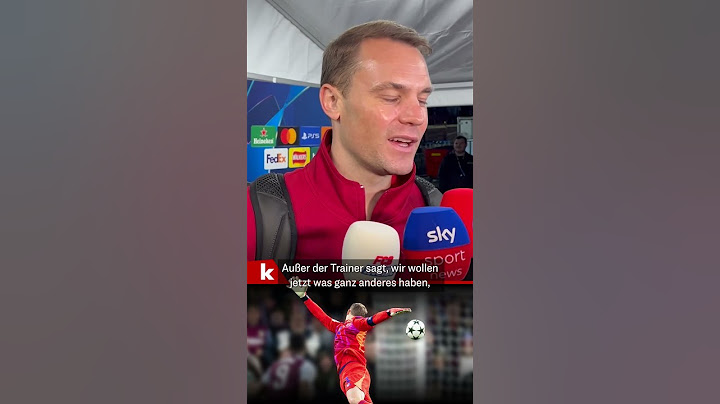 Neuer nach Patzer: "So ein Treffer gehört zum kalkulierten Risiko" #shorts
