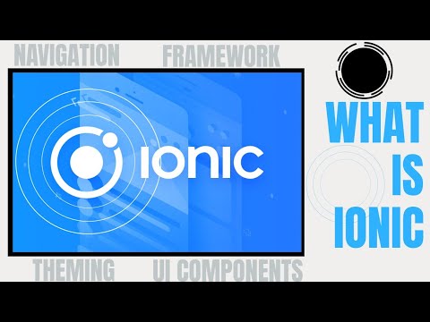 What is IONIC in 3Mins