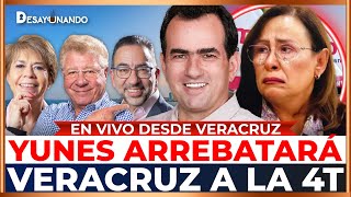 DESDE VERACRUZ | ¡TIEMBLA NAHLE! PEPE YUNES la ALCANZA en las ENCUESTAS y GANARÁ la GUBERNATURA