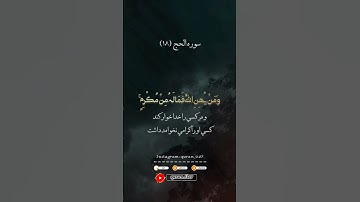 سوره الحج | آیه ( ۱۸ )