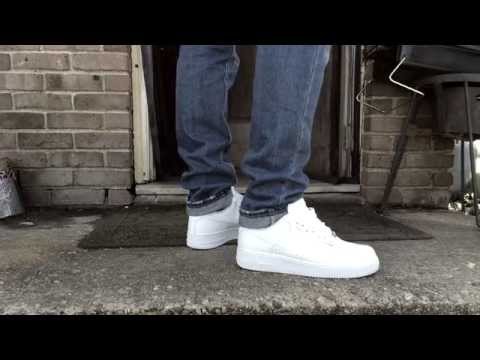 air force 1 on feet men cheap online