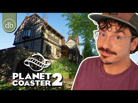 Planet Coaster 2 | Pergolas, Arches & LANDSCAPING 🌸🌳 | #9