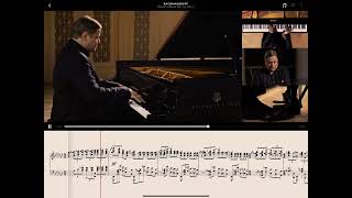 Rachmaninov Etude With Scrolling Score
