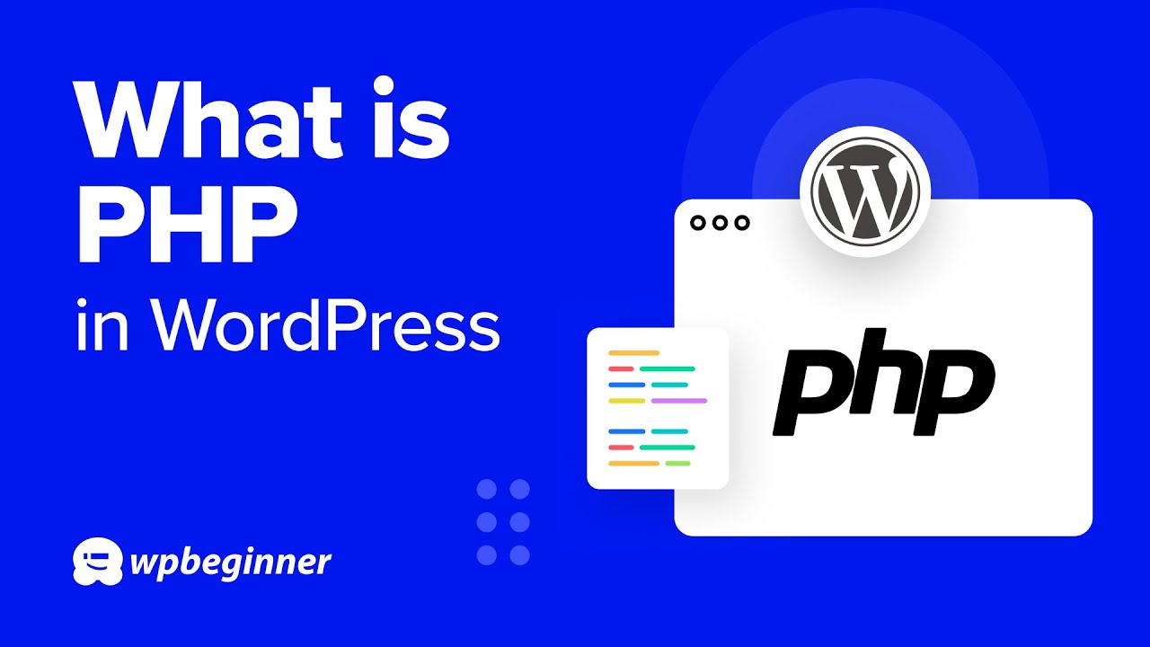 What is PHP in WordPress - YouTube