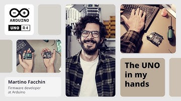 Arduino UNO R4 Meets the Stars: Martino Facchin