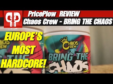 Chaos Crew's BRING THE CHAOS Pre Workout Brings Controlled Chaos to the Gym!