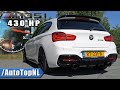 Bmw m135i f21 430hp manual pov acceleration  sound