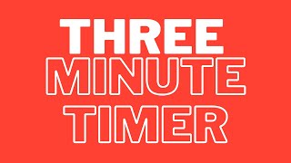 3 Minute Timer (Red)