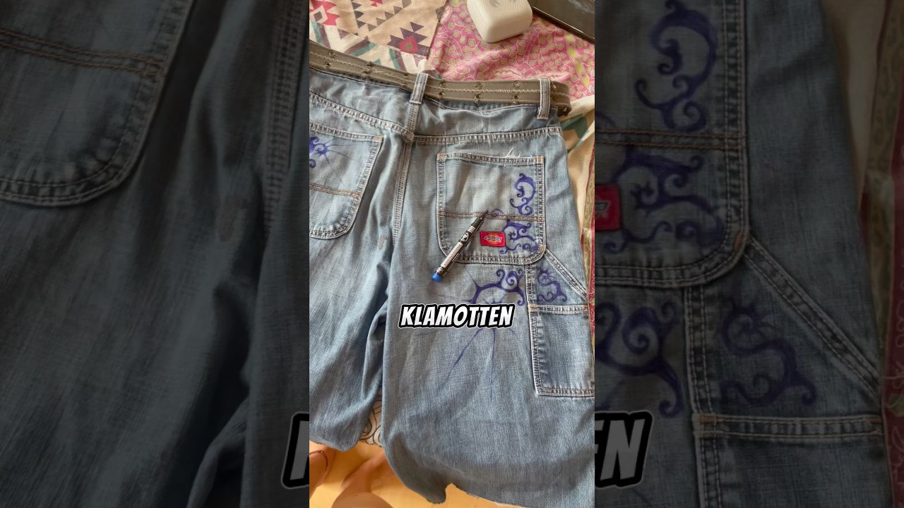 Ich trage fast nur gebrauchte Klamotten. 