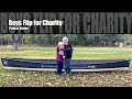 2 Boys Flip for Charity - The Canoe Flip Challenge for Project Canoe #canoeflipchallenge