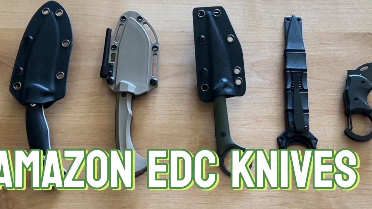 EDC knives from Amazon ￼