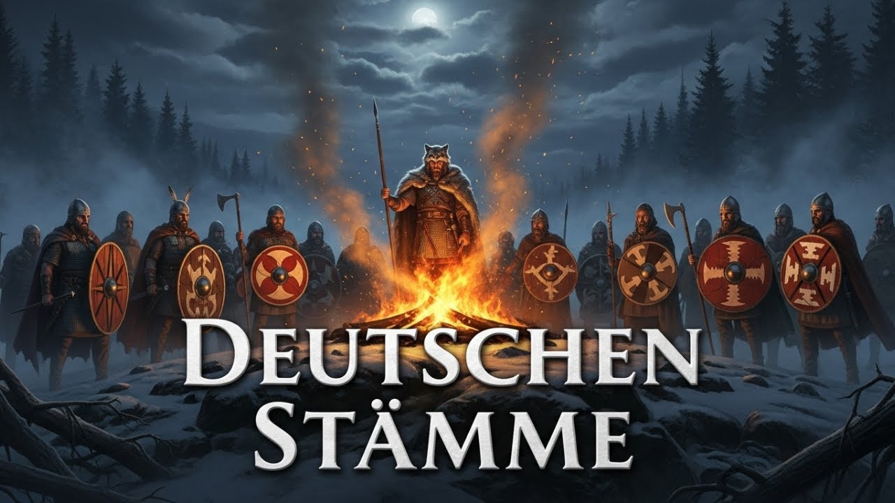 Die gesamte Geschichte der Deutschen Stämme