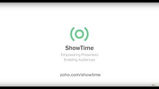 Zoho ShowTime - Empowering Presenters, Enabling Audiences screenshot 4