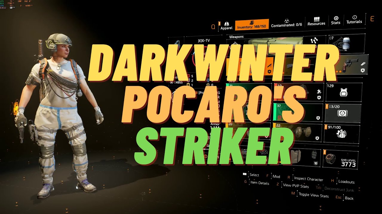 THE DIVISION 2 - STRIKER SMG LEGENDARY BUILD TU17.1