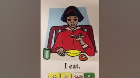 Aided Language Input video model