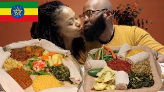 ETHIOPIAN FOOD| AWAZE BEEF & EMBILTA SPECIAL| Fête éthiopienne