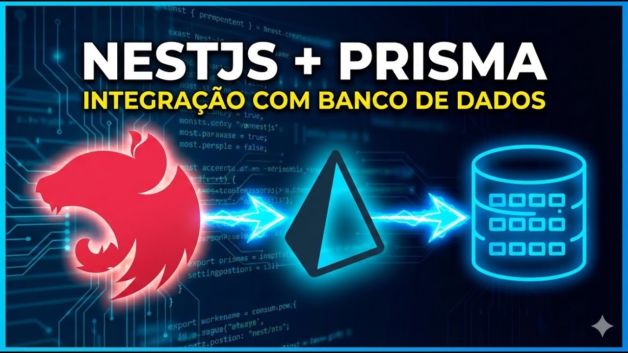Como integrar NestJS com Banco de Dados usando Prisma ORM - YouTube