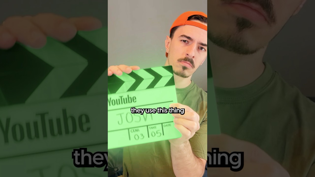 why they use clapperboards?