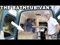 Tour of Custom 4x4 Sprinter with BATHTUB and more - By Campovans