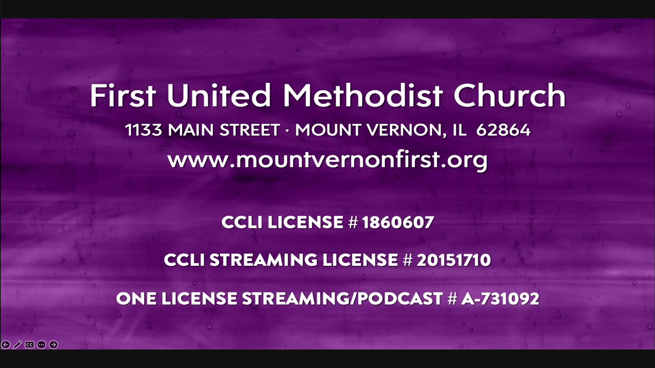 10/25/2026 FUMC 10:00 AM Sunday Service