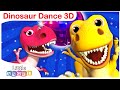 Dinosaur Dance with Baby T-Rex, Sharks vs. Dinosaurs | Kids Songs and Nursery Rhymes by Little Angel