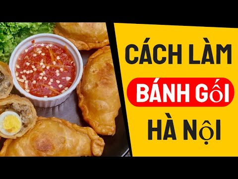 Video Cách làm Bánh Gối Nhân Thịt cực ngon bằng nồi chiên... - youtube