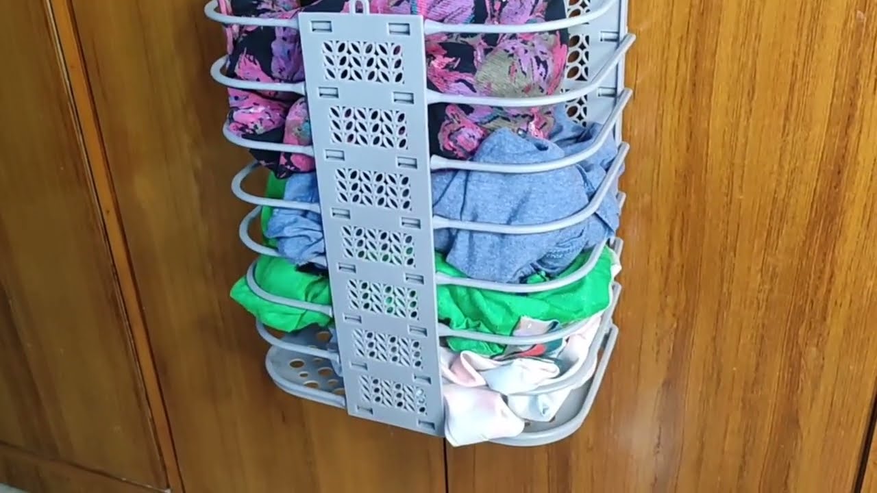 Корзина для белья от Meesho | складная корзина для белья | корзина для детского белья