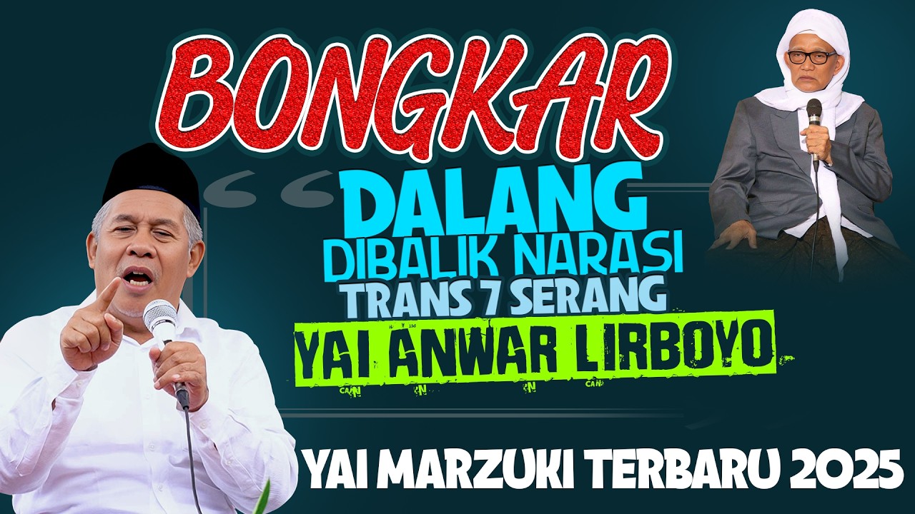 BONGKAR DALANG DIBALIK NARASI TRANS 7 ‼️ Yai marzuki bentuk tim