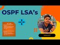 Concept of lsa in ospf  ospfbgpmpls from scratch   concept4