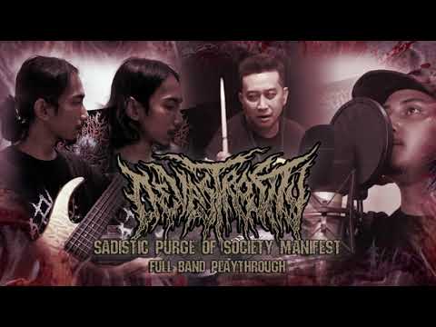 DEVASTROSITY 'Sadistic Purge of Society Manifest' (Full Band Play-Through / 2025)
