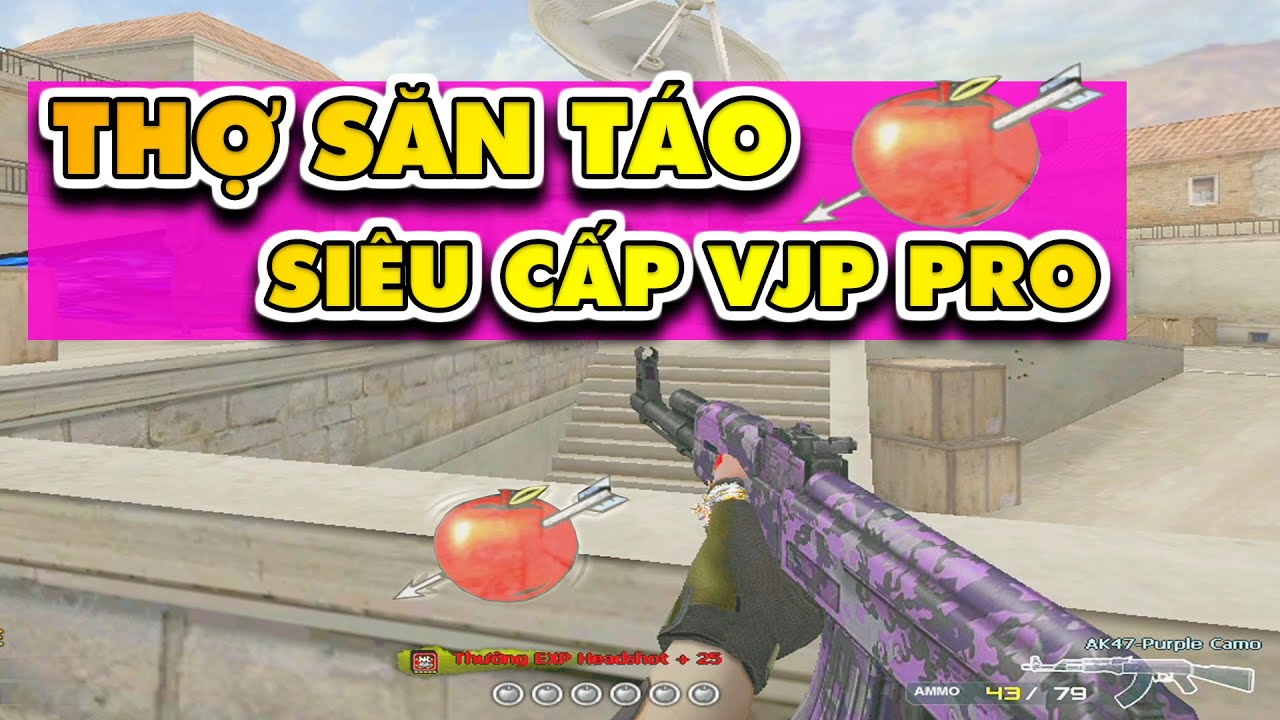 ► Bình Luận CF - AK47-Purple Camo - Siêu thợ săn Táo đẳng cấp vip Pro  ✔ Tú Lê
