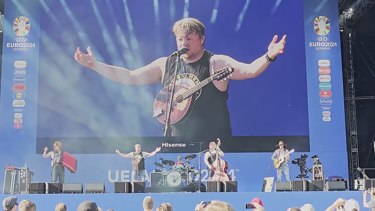 Steve ’n’ Seagulls - Ich Will - Fanfest UEFA Euro 2024