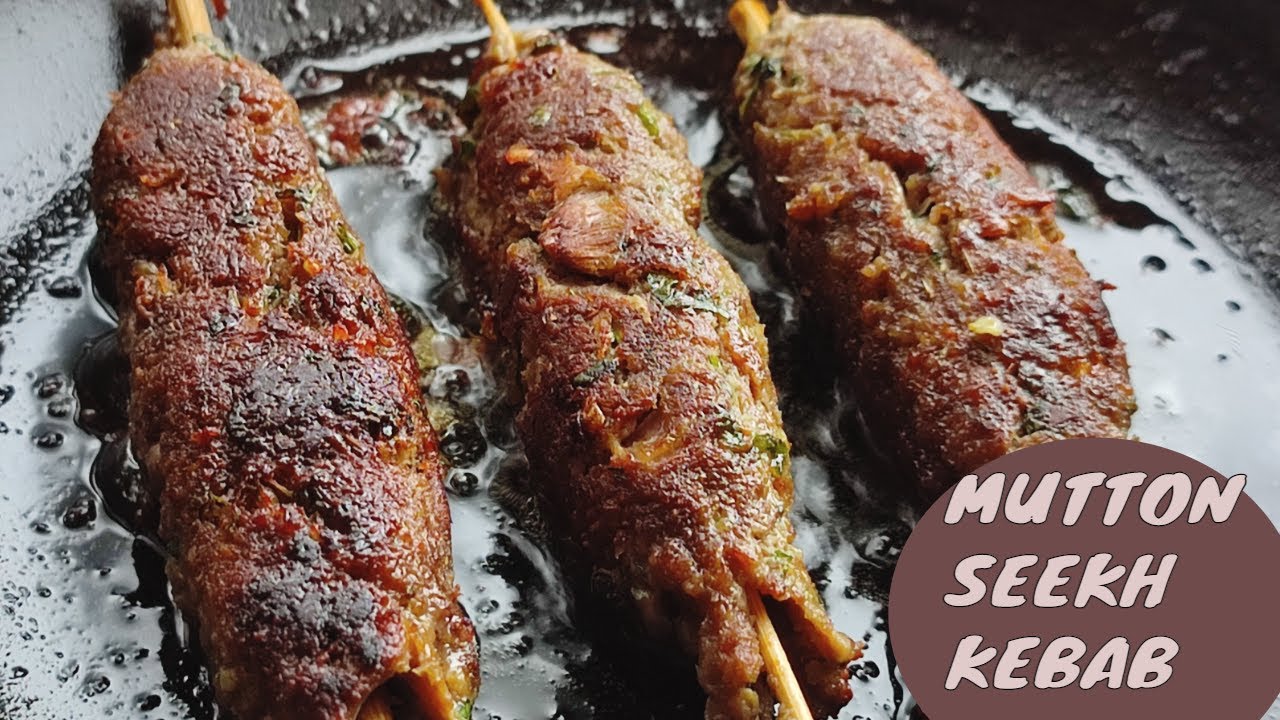 Mutton Seekh Kabab Recipe | How to Make Mutton Seekh Kabab  | मटन सीख कबाब | Asha Thevar