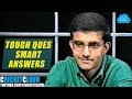 Sourav Ganguly Smartly Answering tough Questions | RARE OLD INTERVIEW !!