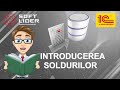 Introducerea soldurilor: Cheltuieli anticipate curente, Formulare cu regim special. Instrucțiune.