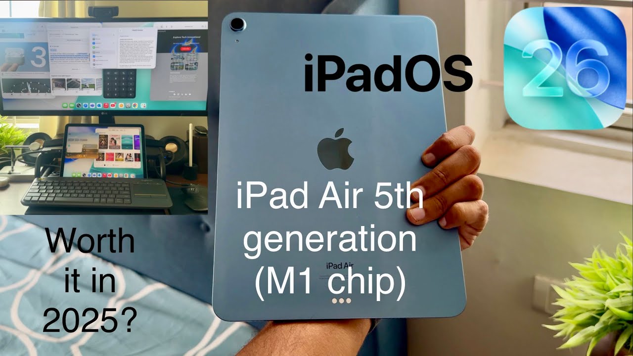 iPadOS 26 on iPad Air 5th Gen (M1) - YouTube