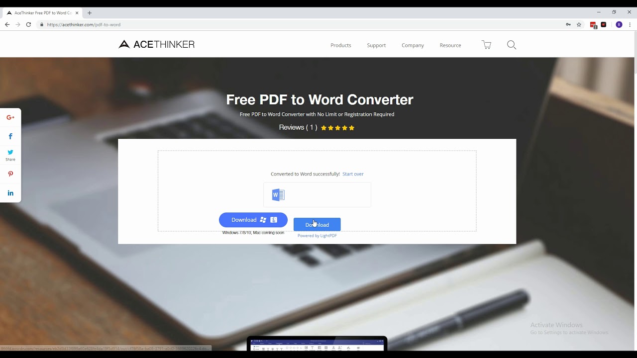 Converting PDF To Word Online For Editing YouTube Converting pdf to word online for editing youtube