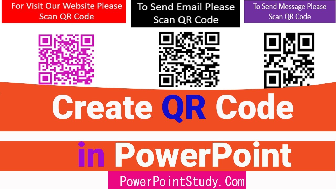 how to make qr code for presentation