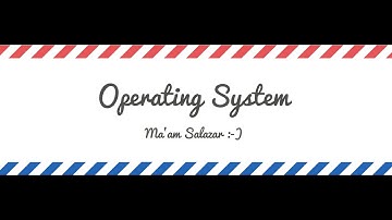 Lesson 3 Process Management