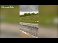 Viewer video shows possible tornado, storm damage in Clinton