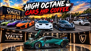 HIGH OCTANE X THE LaFontaine VAULT CARS AND COFFEE EXOTIC SUPERCARS & HYPERCARS MICHIGAN HIDDEN GEMS