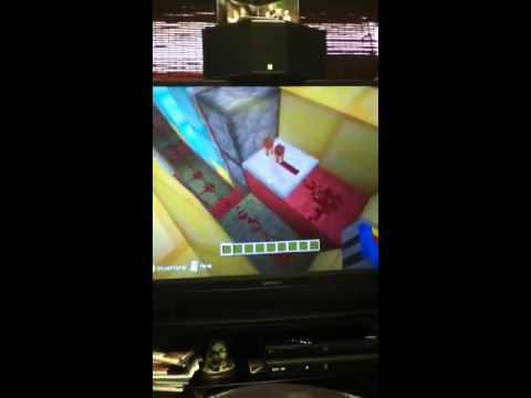 Redstone plotting: Sensor door!
