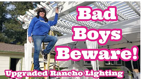 How to Install Outdoor Security Lighting...Ranch.....