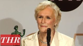 SAG Awards Winner Glenn Close Full Press Room Speech | THR