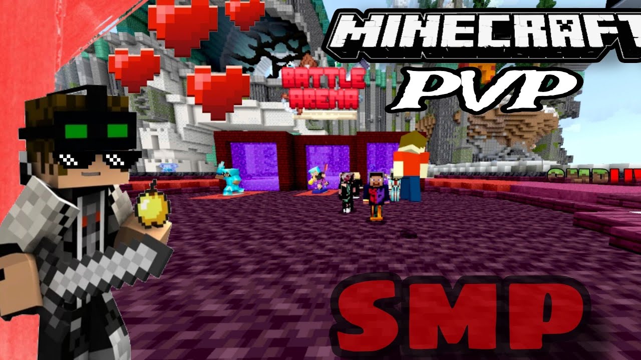 Minecraft PVP practice day 1 best server 🫥| ip and port - YouTube
