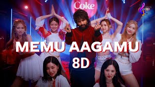 Memu Aagamu Ft. Allu Arjun, Armaan Malik, And Tri.be Coke Music Live 8D Song