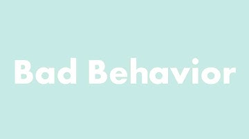 SoDrumatic - Bad Behavior (audio)